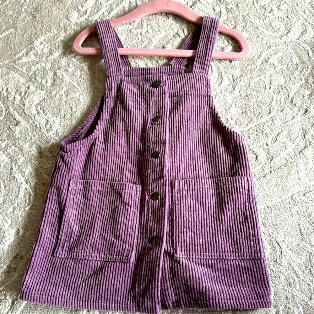 Splendid Purple Corduroy Dress (2T)